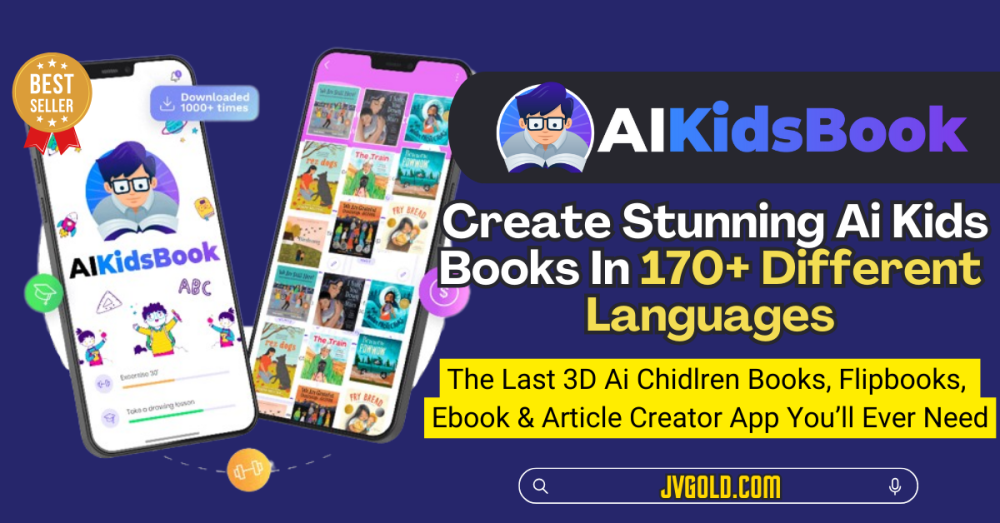 AI Kids eBook Creator App : Create & Publish “High-In-Demand” Ai ...