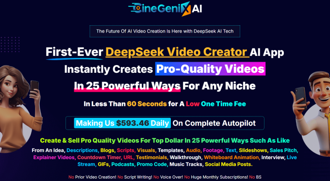 DeepSeek Video Creator - The Easiest AI Video Tool for 2024!